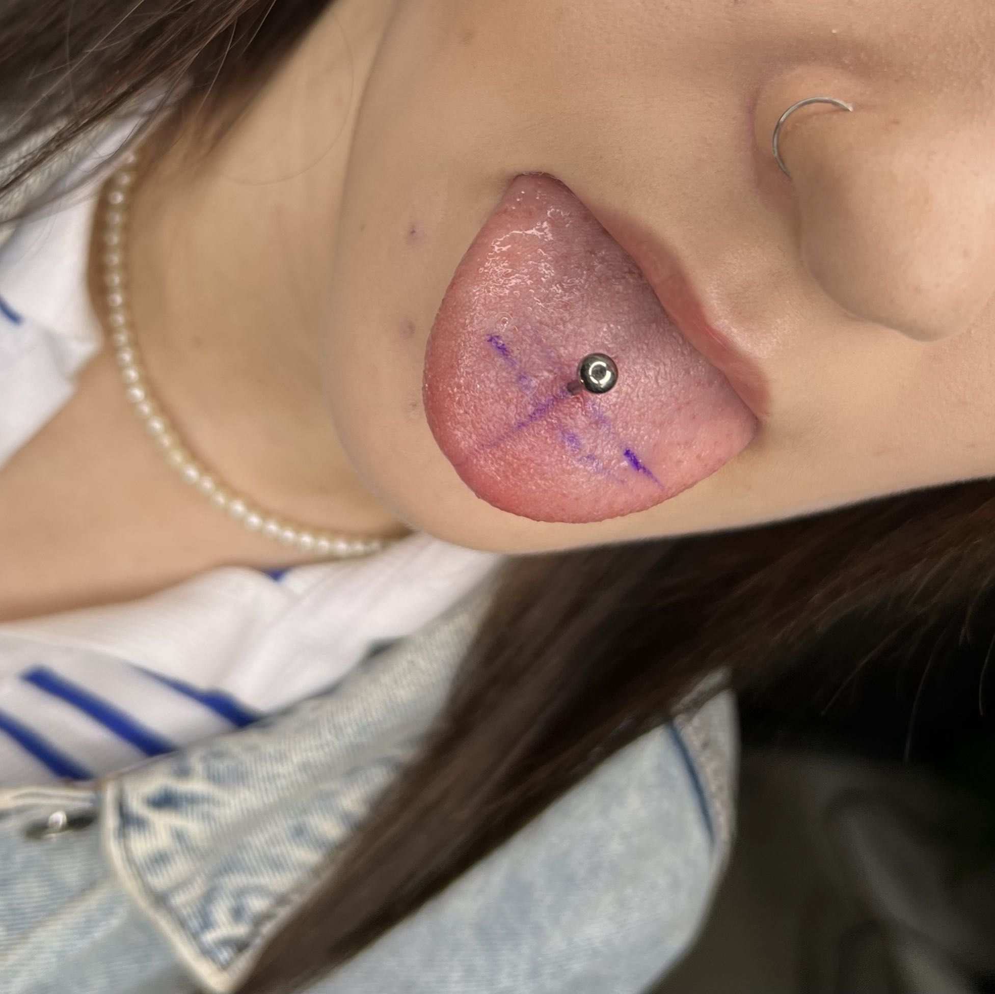 TOUNGE - piercing języka